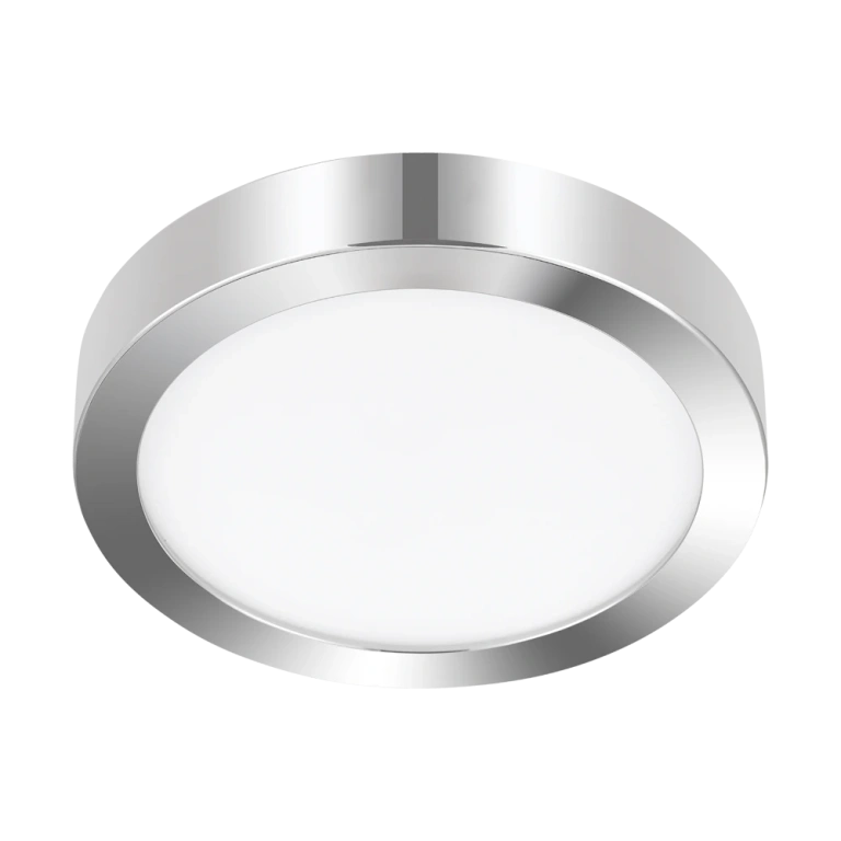 плафон fueva 5, chrome/white, eglo, led 20w, 4000k, 2200lm, 30892