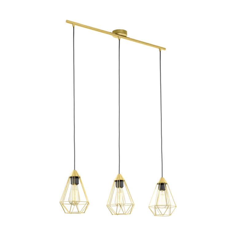 Полилей tarbes , brushed brass, eglo, 3xE27, 43682