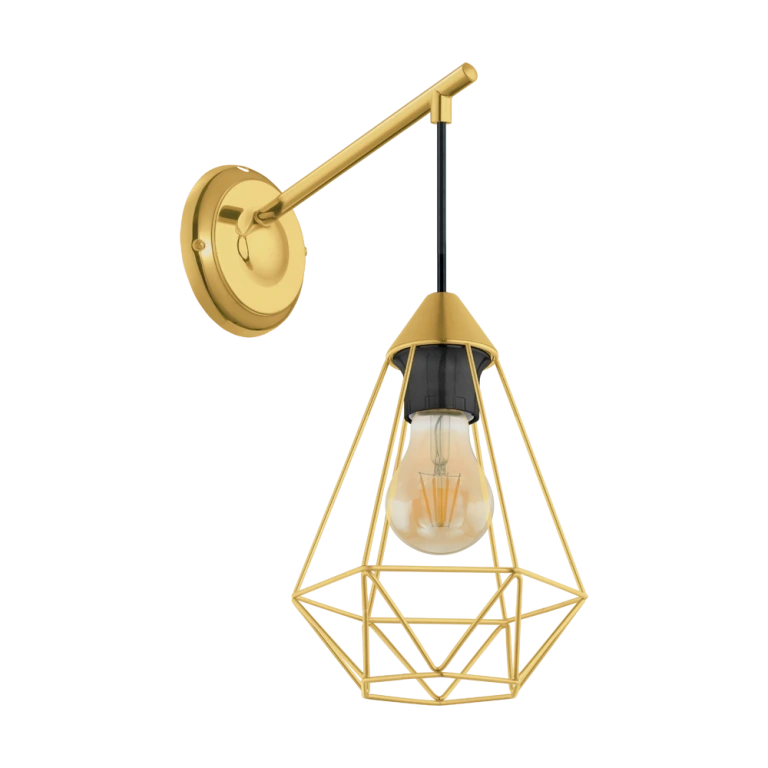 Аплик tarbes, brushed brass, eglo, 1xE27, 43684