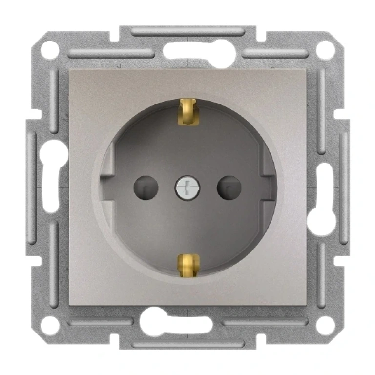 контакт с детска защита, asfora, бронз, schneider, 16a-250v ac, eph2900269