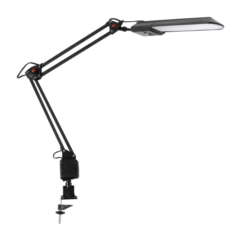 работна лампа heron, black, kanlux, led 5w, 4000k, 400lm, 27600