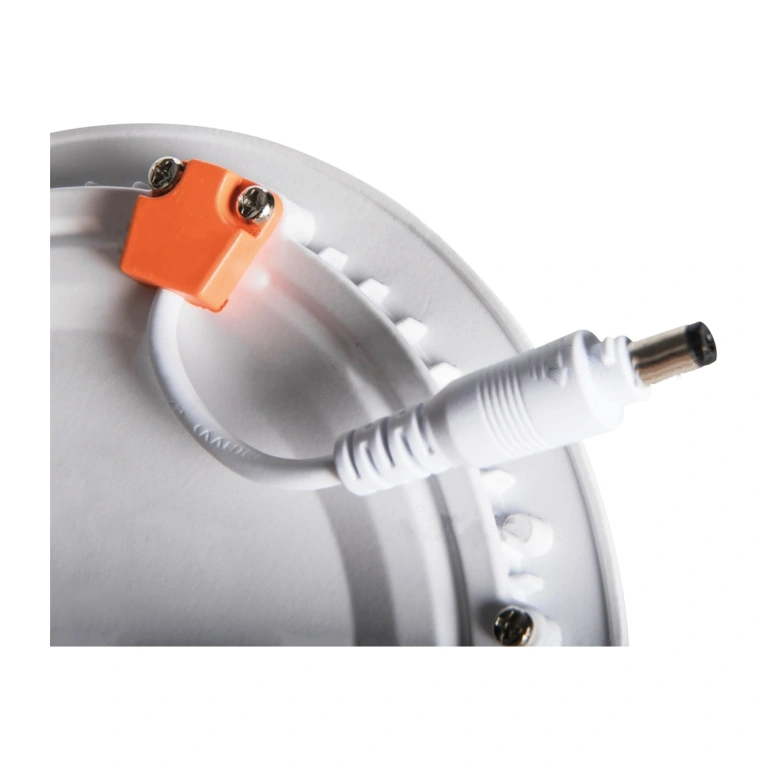 Led панел за вграждане rounda v2led, silver, kanlux, led 18w, 3000k, 720lm, 28933