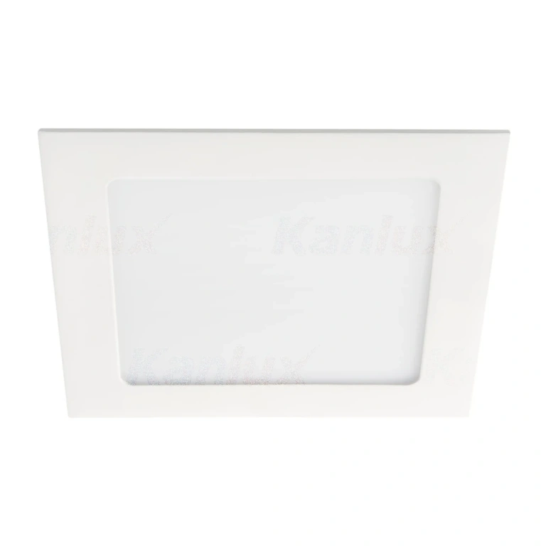 led панел за вграждане katro v2led, white, kanlux, led 12w, 4000k, 780lm, 28940