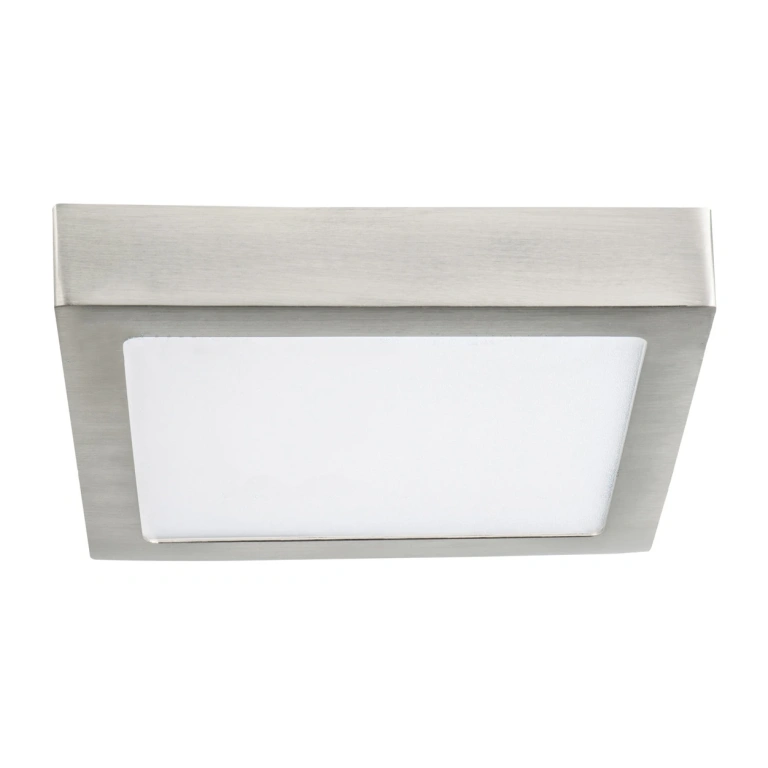 led панел за външен монтаж carsa v2led, nickel satin, kanlux, led 18w, 4000k, 1200lm, 27213