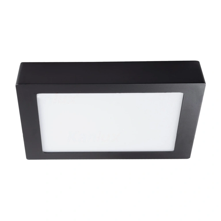 led панел за външен монтаж carsa v2led, black, kanlux, led 18w, 4000k, 1080lm, 33552