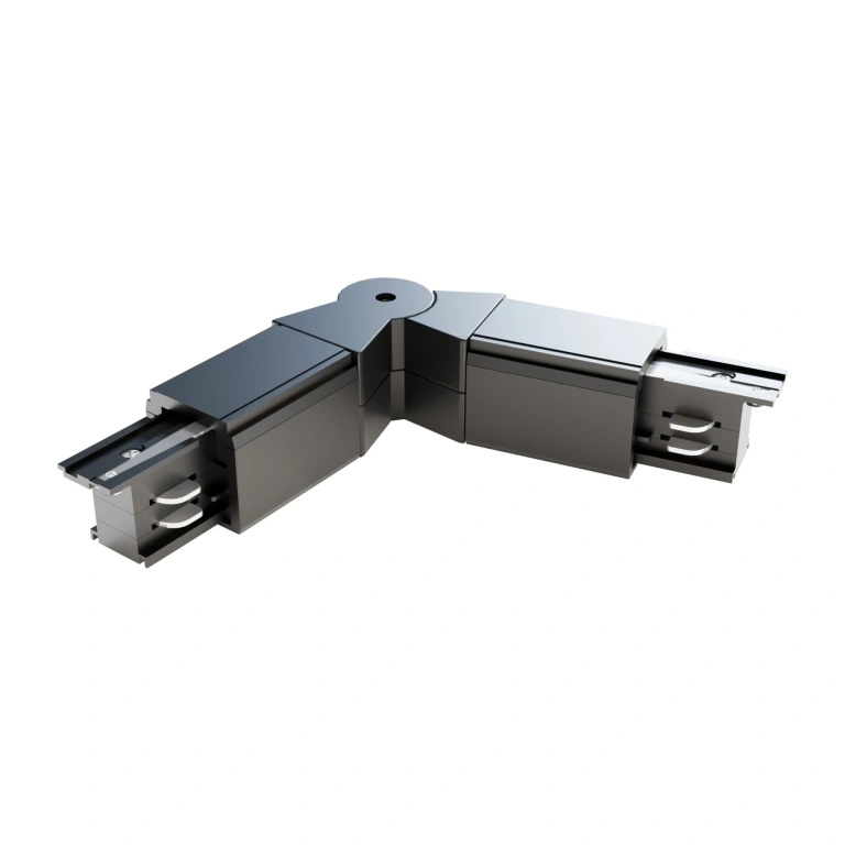 въртящ се конектор за трифазна шина busbar trunking, black, maytoni, tra005cs-31b