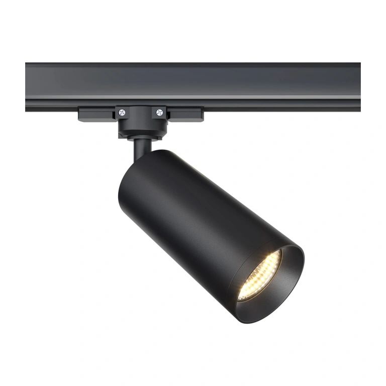 спот за трифазна шина focus, black, maytoni, 1xGU10,  tr028-3-gu10-b