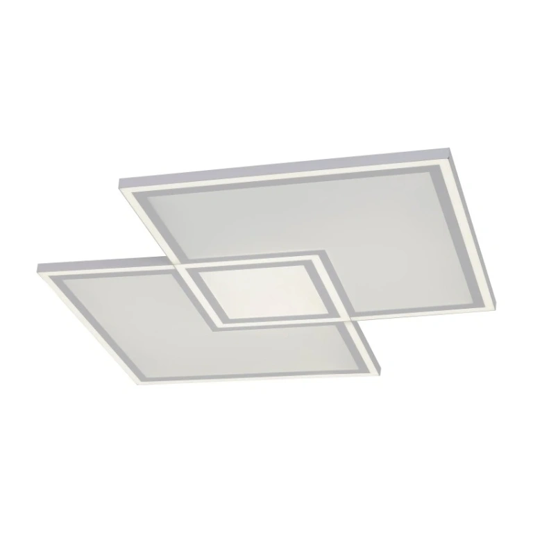 Led панел за външен монтаж edging, white, leuchtendirekt, led 30w+led 21w, 2700k-5000k, 4000lm+2900lm, 14855-16