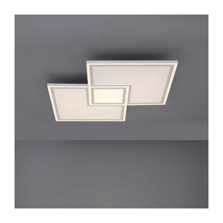 Led панел за външен монтаж edging, white, leuchtendirekt, led 30w+led 21w, 2700k-5000k, 4000lm+2900lm, 14855-16