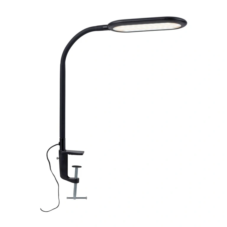 Работна лампа kelly, black/white, leuchtendirekt, led 7w, 3000k-6000k, 1180lm, 14404-18