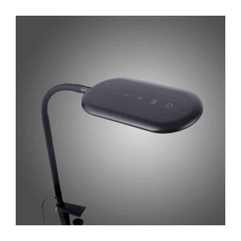 Работна лампа kelly, black/white, leuchtendirekt, led 7w, 3000k-6000k, 1180lm, 14404-18