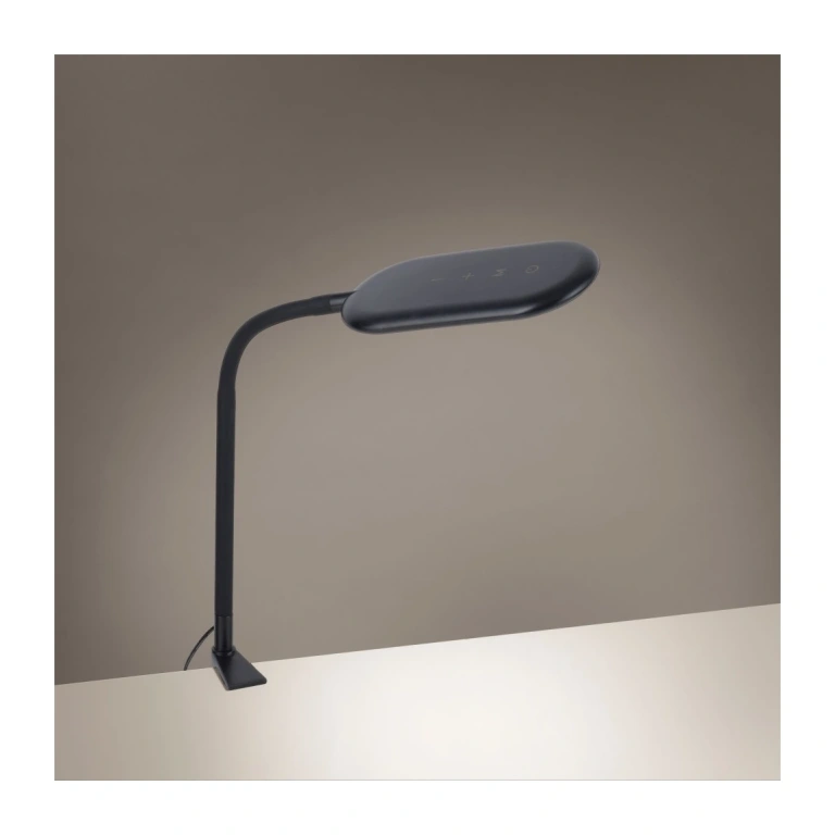 Работна лампа kelly, black/white, leuchtendirekt, led 7w, 3000k-6000k, 1180lm, 14404-18