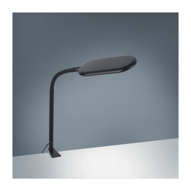 Работна лампа kelly, black/white, leuchtendirekt, led 7w, 3000k-6000k, 1180lm, 14404-18