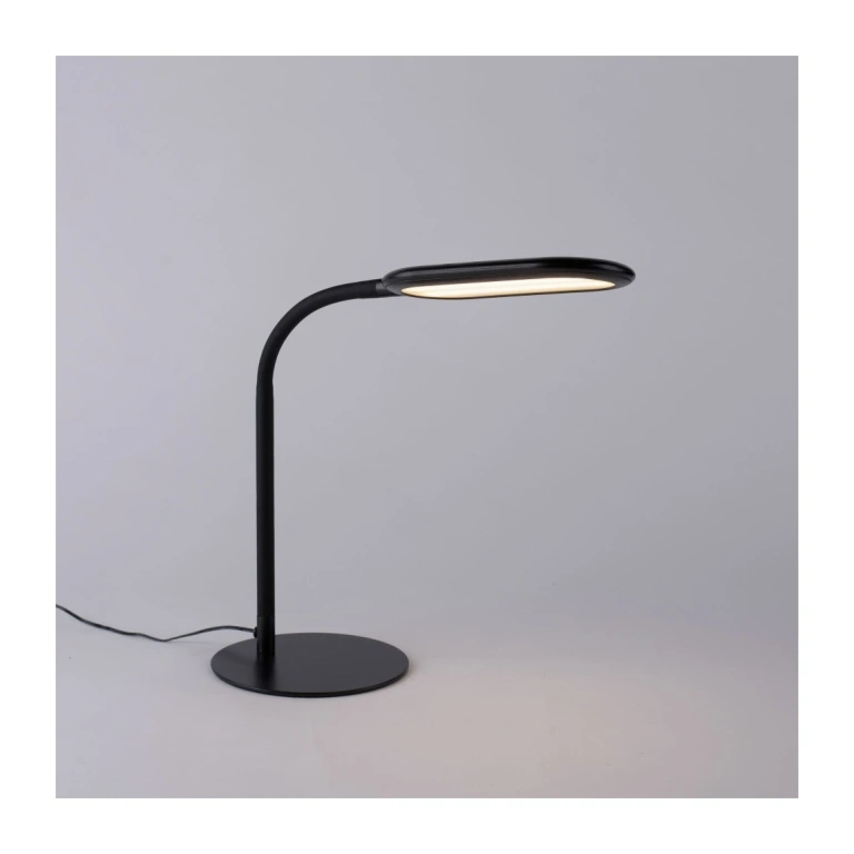 Настолна лампа kelly, black/white, leuchtendirekt, led 7w, 3000k-6000k, 1180lm, 14405-18