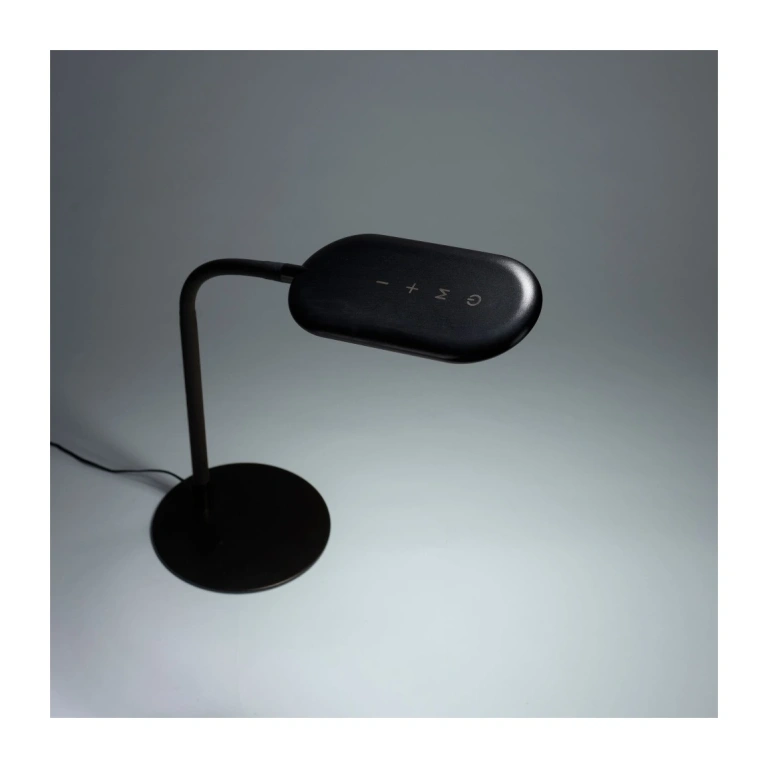 Настолна лампа kelly, black/white, leuchtendirekt, led 7w, 3000k-6000k, 1180lm, 14405-18