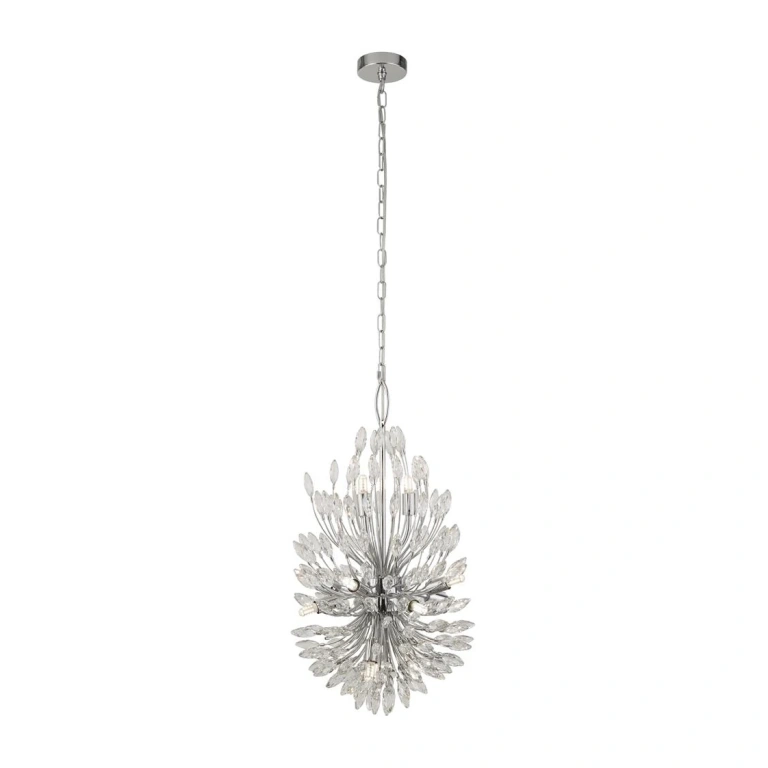 Полилей peacock, chrome/clear, searchlight, 14xG9, 86012-14cc
