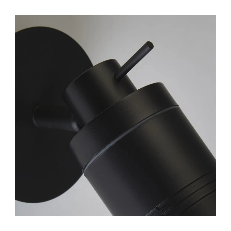 Аплик samson, matt black, searchlight, 1xGU10, 3000k, 350lm, 6601bk
