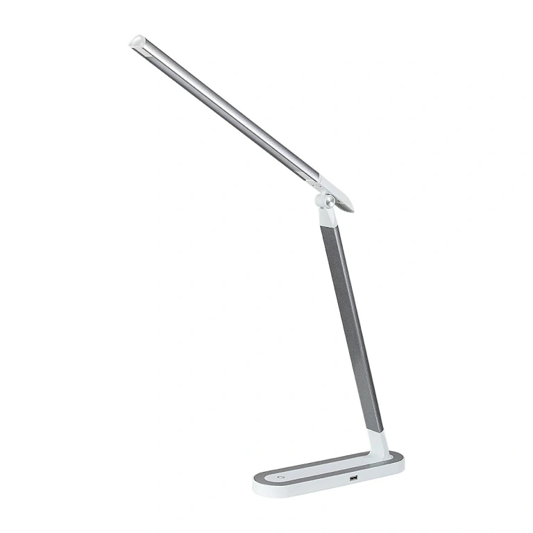 Работна лампа misha, silver/white, rabalux, led 7w, 4000k, 360lm-400lm, 3349