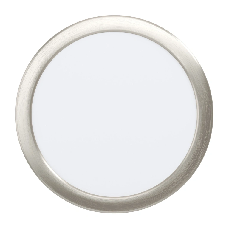 led панел за вграждане fueva 5, satin nickel/white, eglo, led 16.5w, 3000k, 1800lm, 99139