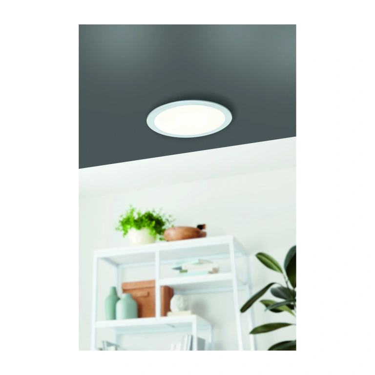 Led панел за вграждане fueva 5, white, eglo, led 16.5w, 4000k, 2000lm, 99151