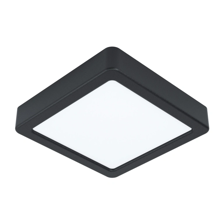 led панел за външен монтаж fueva 5, black/white, eglo, led 10.5w, 3000k, 1200lm, 99243