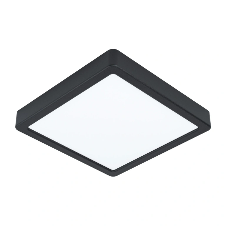 led панел за външен монтаж fueva 5, black/white, eglo, led 16.5w, 3000k, 1800lm, 99244