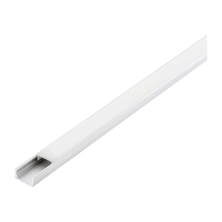 алуминиев профил за led лента външен монтаж, white, eglo, 1m, 98914