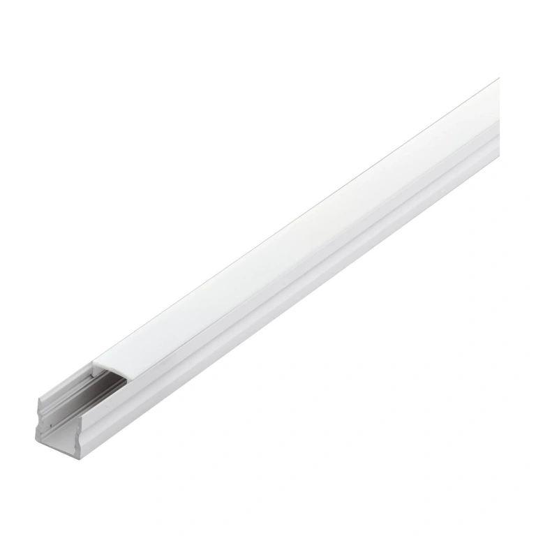 алуминиев профил за led лента външен монтаж, white, eglo, 1m, 98924