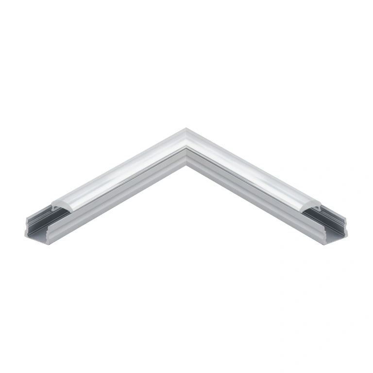 Алуминиев профил ъглова връзка за led лента външен монтаж, aluminium/transparent, eglo, 98933