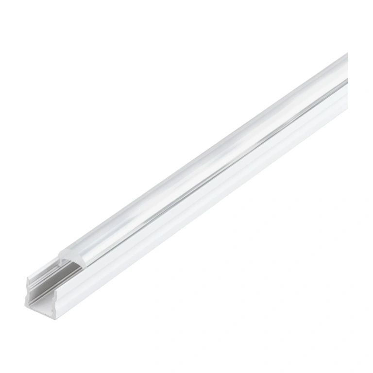 алуминиев профил за led лента външен монтаж, white/transparent, eglo, 2m, 98935