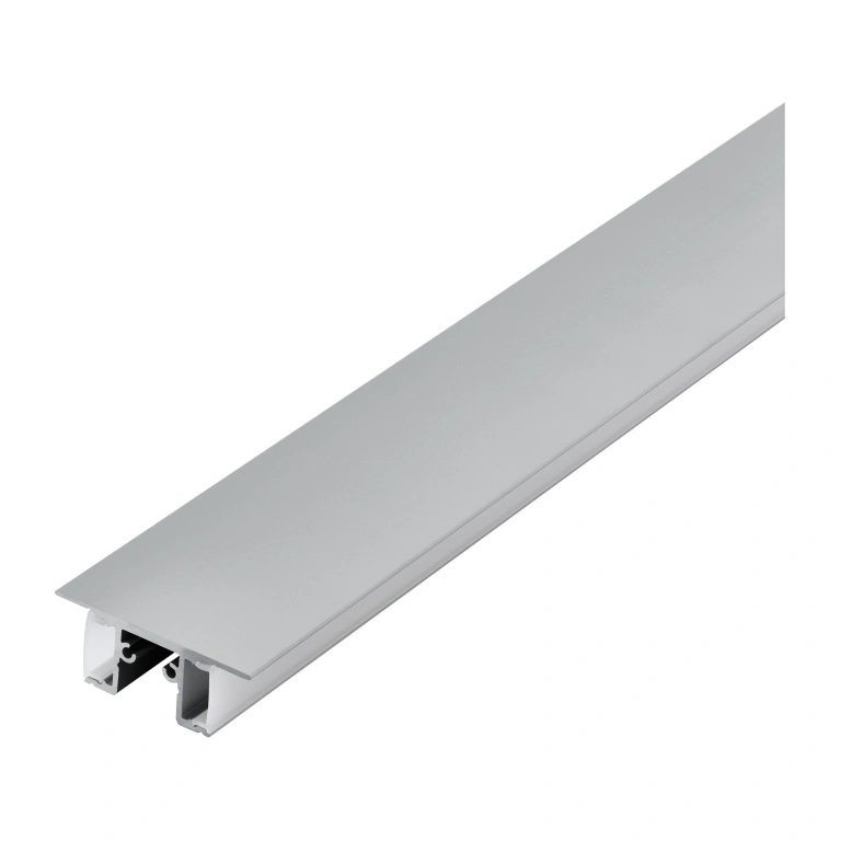 алуминиев профил за led лента, двоен, за стена външен монтаж, aluminium/satined, eglo, 1m, 98967