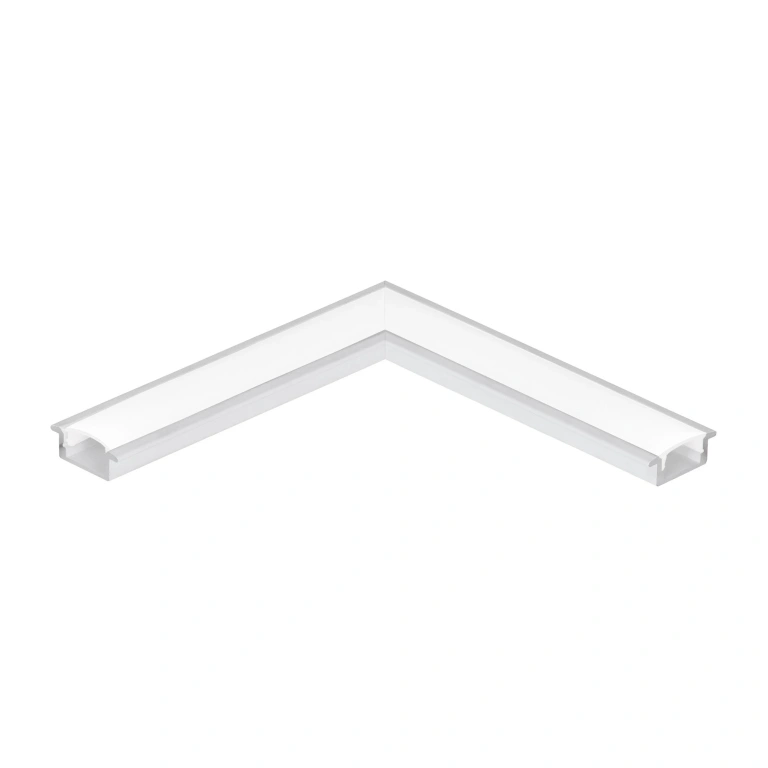 алуминиев профил ъглова връзка за led лента, вграден монтаж, white, eglo, 98983