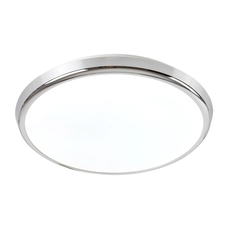 Плафон balthasar, chrome/white, rabalux, led 18w, 3000k-6500k, 1600lm, 3464