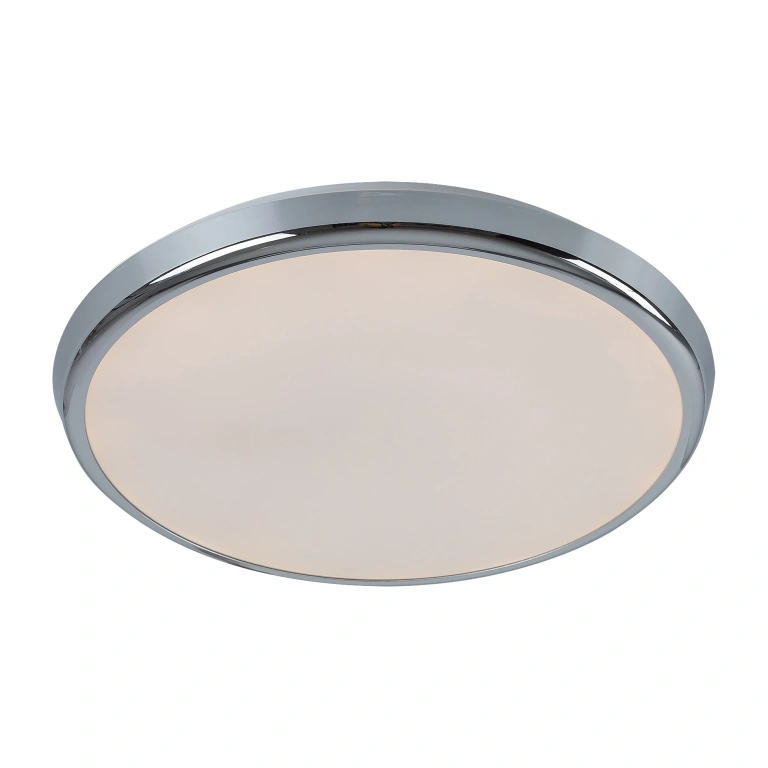Плафон balthasar, chrome/white, rabalux, led 18w, 3000k-6500k, 1600lm, 3464