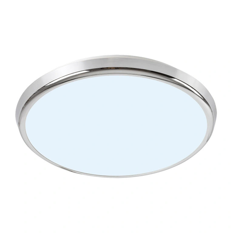 Плафон balthasar, chrome/white, rabalux, led 18w, 3000k-6500k, 1600lm, 3464