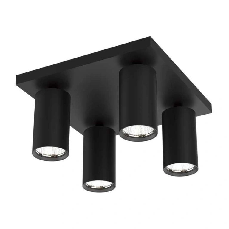 Спот sr714-4sq bk lux, black, bg марки, 4xGU10, 004566