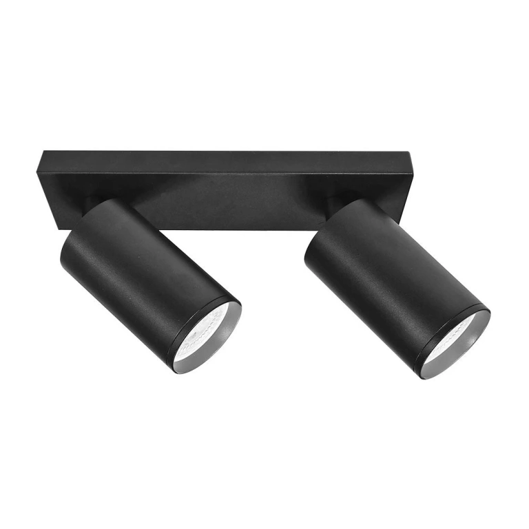 спот sr712-2l bk lux, black, vivalux, 2xGU10, 004562