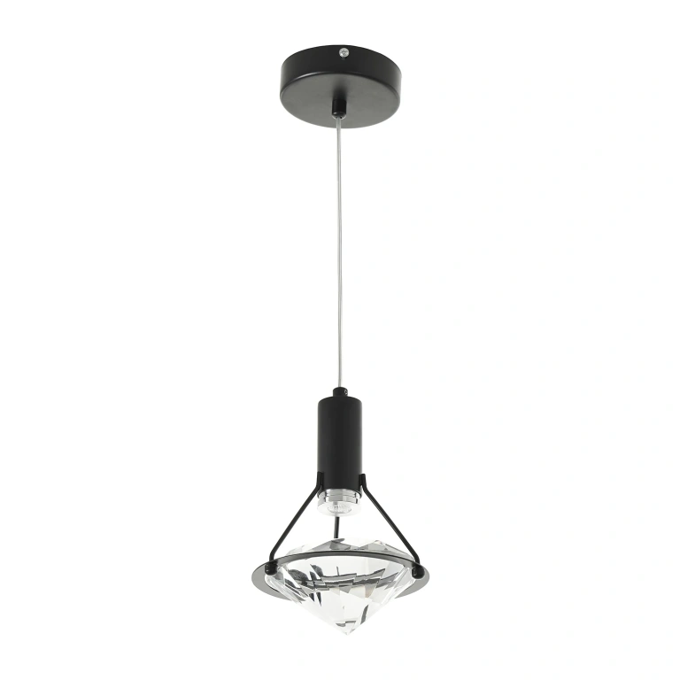 Пендел Janet, черен, elbulgaria, led 5w, 4000k, 2477/1P BK