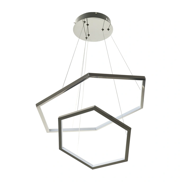 Полилей Eston, тъмно сив, elbulgaria, led 55w, 4000k, 2472/55w bk