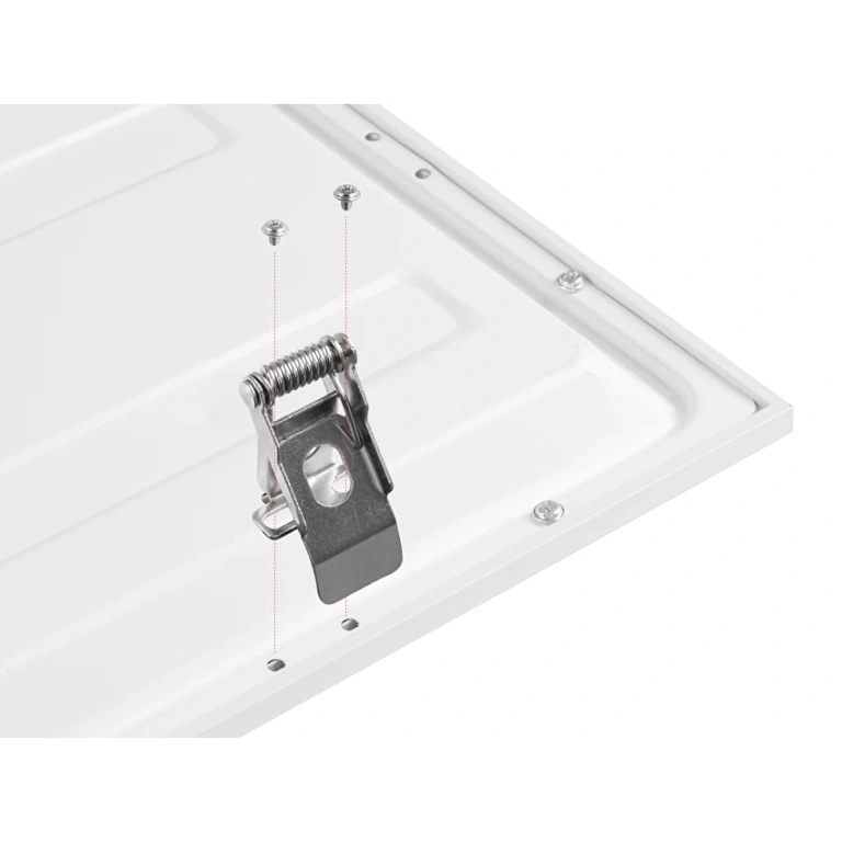 Метални щипки за led панел, 4 бр., ultralux, SCLP4