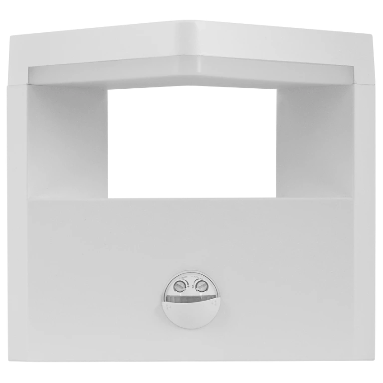 Led лампа с pir сензор за движение, 15w, 4000k, бял, ultralux, LCP1540