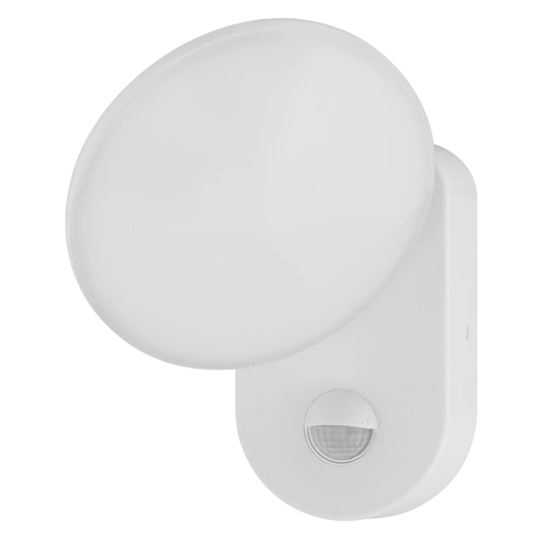Led лампа с pir сензор за движение, 15w, 4000k, бял, ultralux, LLP1540