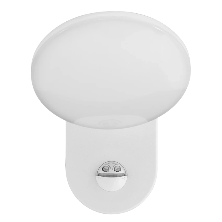 Led лампа с pir сензор за движение, 15w, 4000k, бял, ultralux, LLP1540
