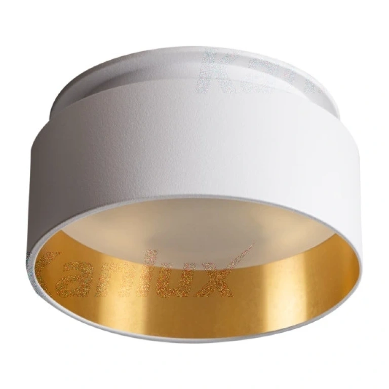 метална луна за вграждане, white+gold, kanlux, govik, 29231