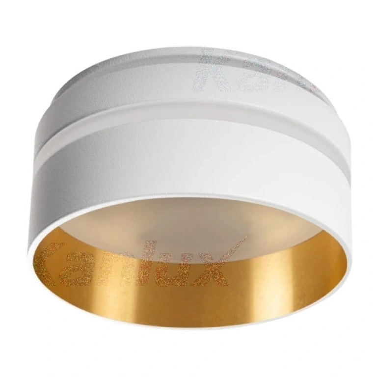 метална луна за вграждане, white+gold, kanlux, govik, 29233