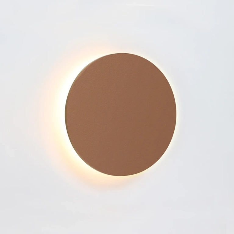 Аплик eclipse, camel leather, aca lighting, led 24w, 3000k, 1920lm, zm1724ledwll