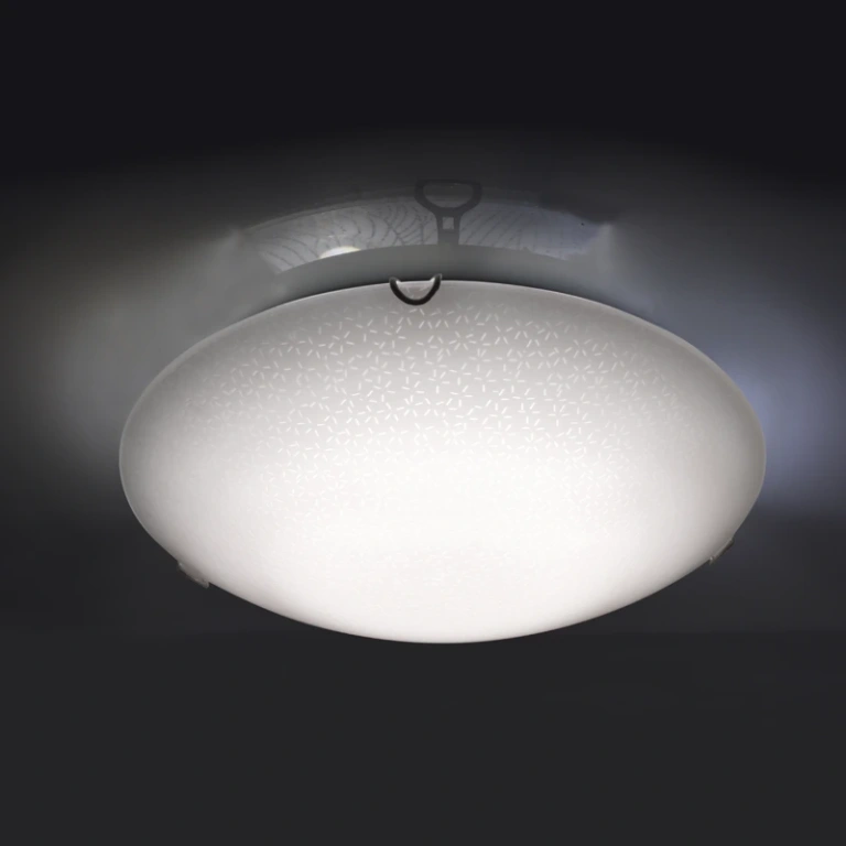 Плафон scilla, sandblast/clear/chrome, aca lighting, 3xE27, dl0840