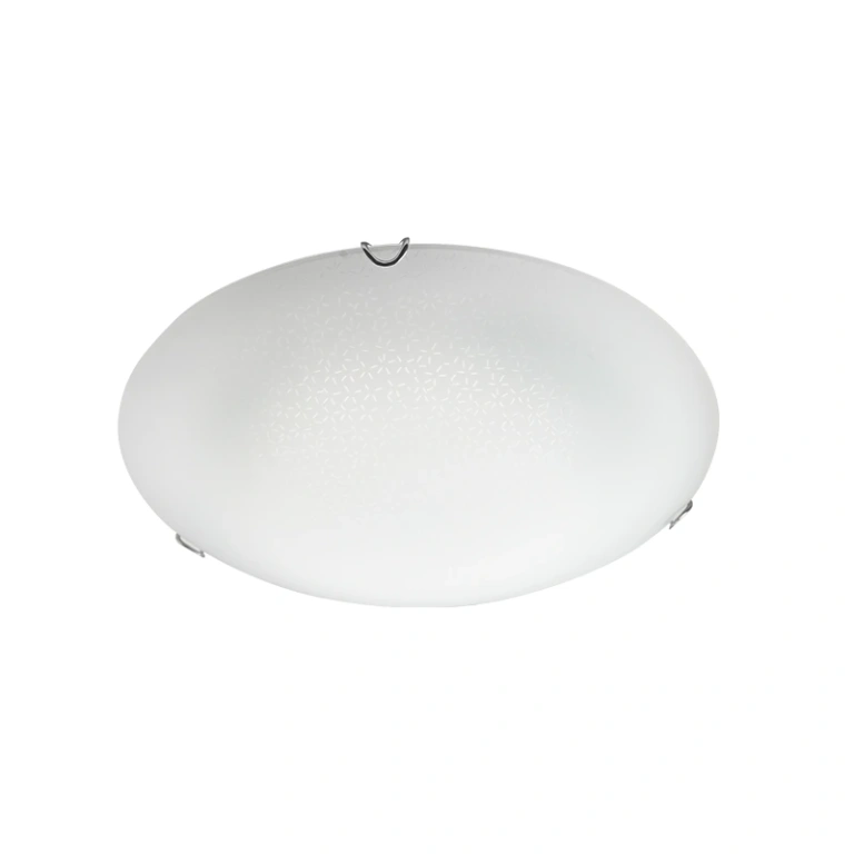 Плафон scilla, sandblast/clear/chrome, aca lighting, 2xE27, dl0830