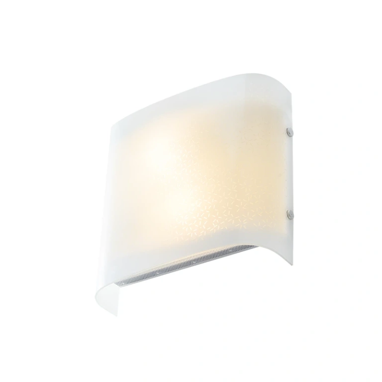 Аплик scilla, sandblast/clear/chrome, aca lighting, 2xE27, dl0831rc