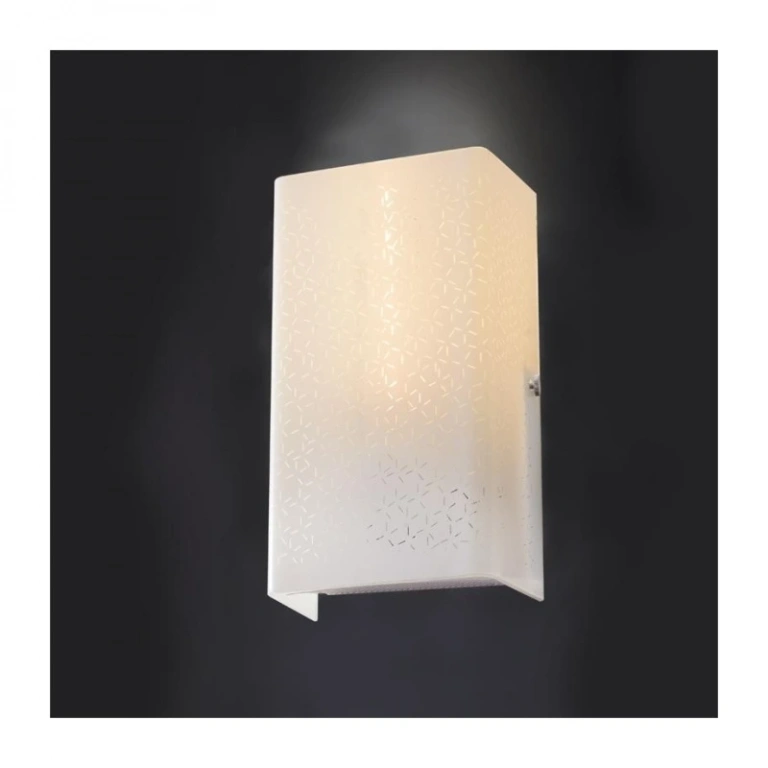 Аплик scilla, sandblast/clear/chrome, aca lighting, 1xE27, dl0830rc